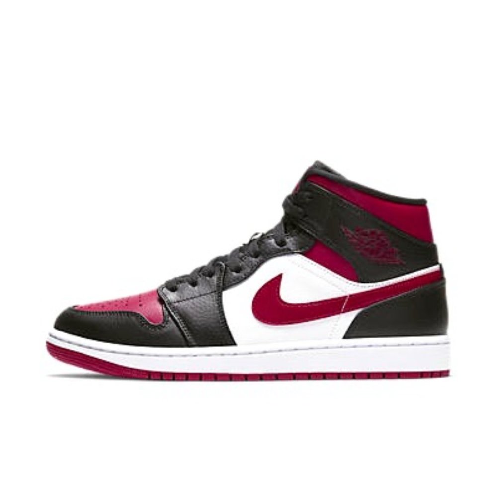 Air Jordan 1 Mid (Bred Toe)